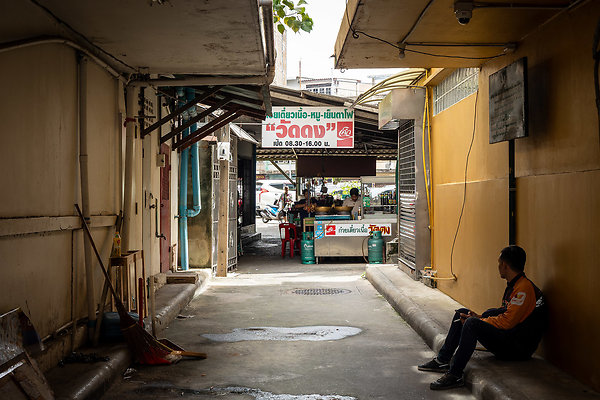 New Area #1 - Cafe Alleyway