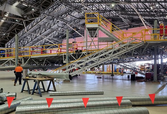 Northrop Guman Hangar Brisbane Airport