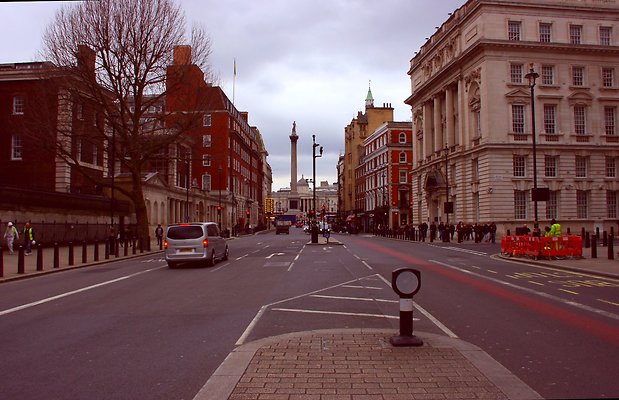 2A Whitehall toward Trafalgar