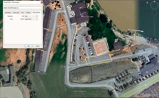 Red Cliffs Lodge Upper Lot